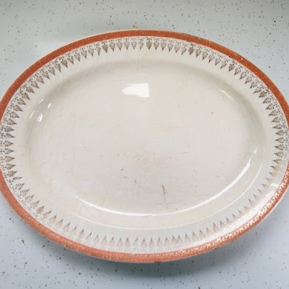 Vintage Century by Salem Oval Serving Platter Dish